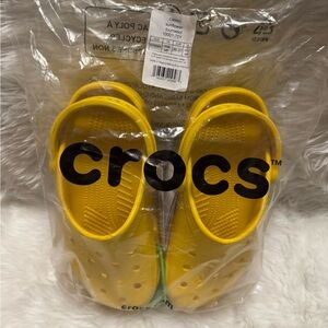 BNWT Classic CROCS "Sunflower" Unisex